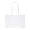 Oeko-Tex cotton (220 gsm) shopping bag Isaac white | No Branding | not available | not available