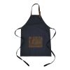Canvas apron (450 gsm) Maria blue | No Branding | not available | not available