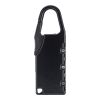 Zinc alloy numeric padlock April black | No Branding | not available | not available