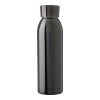 Stainless steel single-walled drinking bottle 650 ml Cindy black | No Branding | not available | not available