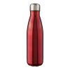 Recycled stainless steel single-walled flask 650 ml Cliff red | No Branding | not available | not available