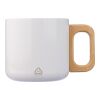 Recycled stainless steel double-walled mug 400 ml Dwight white | No Branding | not available | not available