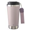 Recycled stainless steel double-walled drinking mug 500 ml Kayla pastel pink | No Branding | not available | not available