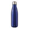Recycled stainless steel single-walled flask 650 ml Cliff blue