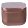 Metal candle Laurie rose gold