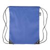 rPET polyester (210D) drawstring backpack Calix cobalt blue | No Branding | not available | not available