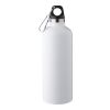 Recycled stainless steel double walled bottle (500 ml) Lysandra white | No Branding | not available | not available