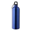 Recycled stainless steel single walled bottle (750 ml) Emeric cobalt blue | No Branding | not available | not available