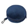 Polytester travel pillow Leontine blue | No Branding | not available | not available
