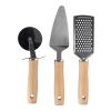 Metal and wooden kitchen tool set Sylvan brown | No Branding | not available | not available
