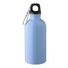 Recycled stainless steel single walled bottle (400 ml) Sable light blue | No Branding | not available | not available