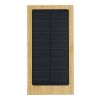 Bamboo solar power bank Elz brown | No Branding | not available | not available