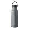 Recycled stainless steel double-walled drinking bottle (500 ml) Lior grey | No Branding | not available | not available