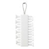 Recycled ABS golf tee set Aveline white | No Branding | not available | not available