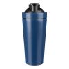 Recycled stainless steel single-walled drinking bottle (750 ml) Orla cobalt blue | No Branding | not available | not available