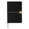 Recycled felt notebook (A5) Dario black | No Branding | not available | not available