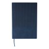 Recycled PU notebook (A5) Elian blue | No Branding | not available | not available