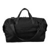 rPET (300D) polyester Ocean Bound sports bag Niv black | No Branding