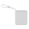 Recycled ABS powerbank Jona white
