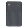 Recycled ABS powerbank Rayen black | No Branding | not available | not available