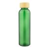 Glass drinking bottle (500 ml) Levi green | No Branding