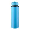 Recycled stainless steel drinking bottle (500 ml) Zeno light blue | No Branding | not available | not available
