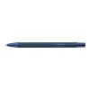 Recycled aluminium rubberized ballpen Anisa blue | No Branding