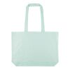 Oeko-Tex® cotton (140 gsm) shopping bag Tarin pastel green | No Branding