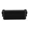 PP two-layer lunchbox Siena black | No Branding