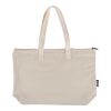 Recycled polycotton (330 gsm) tote bag Malina beige | No Branding | not available | not available