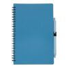 Wheat straw notebook with pen Massimo blue | No Branding | not available | not available