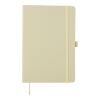 Recycled biowaste and carton notebook A5 Gertrud light green | No Branding | not available | not available