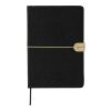 Recycled felt notebook (A5) Dario black | No Branding | not available | not available