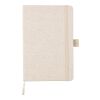 Hemp notebook A5 Barbara khaki | No Branding | not available | not available