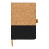 Cork and cotton notebook Trevor black | No Branding | not available | not available