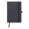 rPET felt notebook Harper dark grey | No Branding | not available | not available
