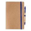 Recycled carton notebook (A5) Theodore cobalt blue | No Branding | not available | not available