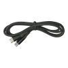 Nylon charging cable Jacob black | No Branding | not available | not available