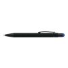 Recycled aluminium rubberized ballpen Formentera cobalt blue | No Branding | not available | not available