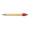 Bamboo ballpen Fenn red | No Branding | not available | not available