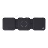 Wireless charger Trigo | Recycled | 3-in-1 black