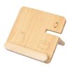Wireless charger Tribu | Recycled bamboo | 3-in-1 brown