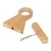 Wine bottle holder Vincio | Recycled bamboo brown