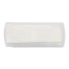 Plastic case with plasters Pocket white
