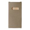 Wooden pencil set Gigi grey