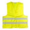 Polyester (150D) safety jacket Arturo yellow