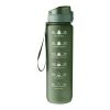 RPET drinking bottle (1000 ml) Brinley green