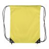Polyester (210D) drawstring backpack Isolde yellow