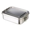 Stainless steel lunch box Kasen silver