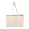 Oeko-Tex cotton (220 gsm) shopping bag Imogen khaki